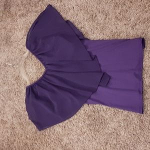 Cold shoulder Target shirt